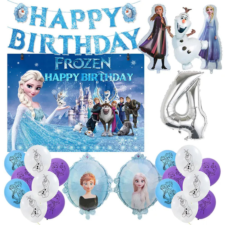 Anniversaire Reine des Neiges