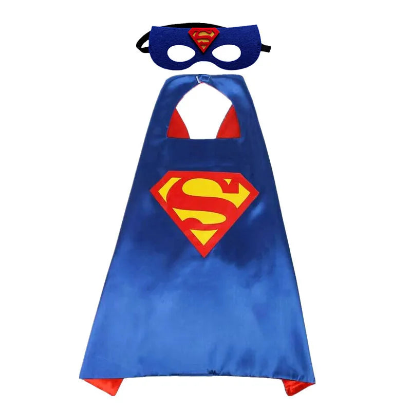 Cape de Super-Héros avec Masque