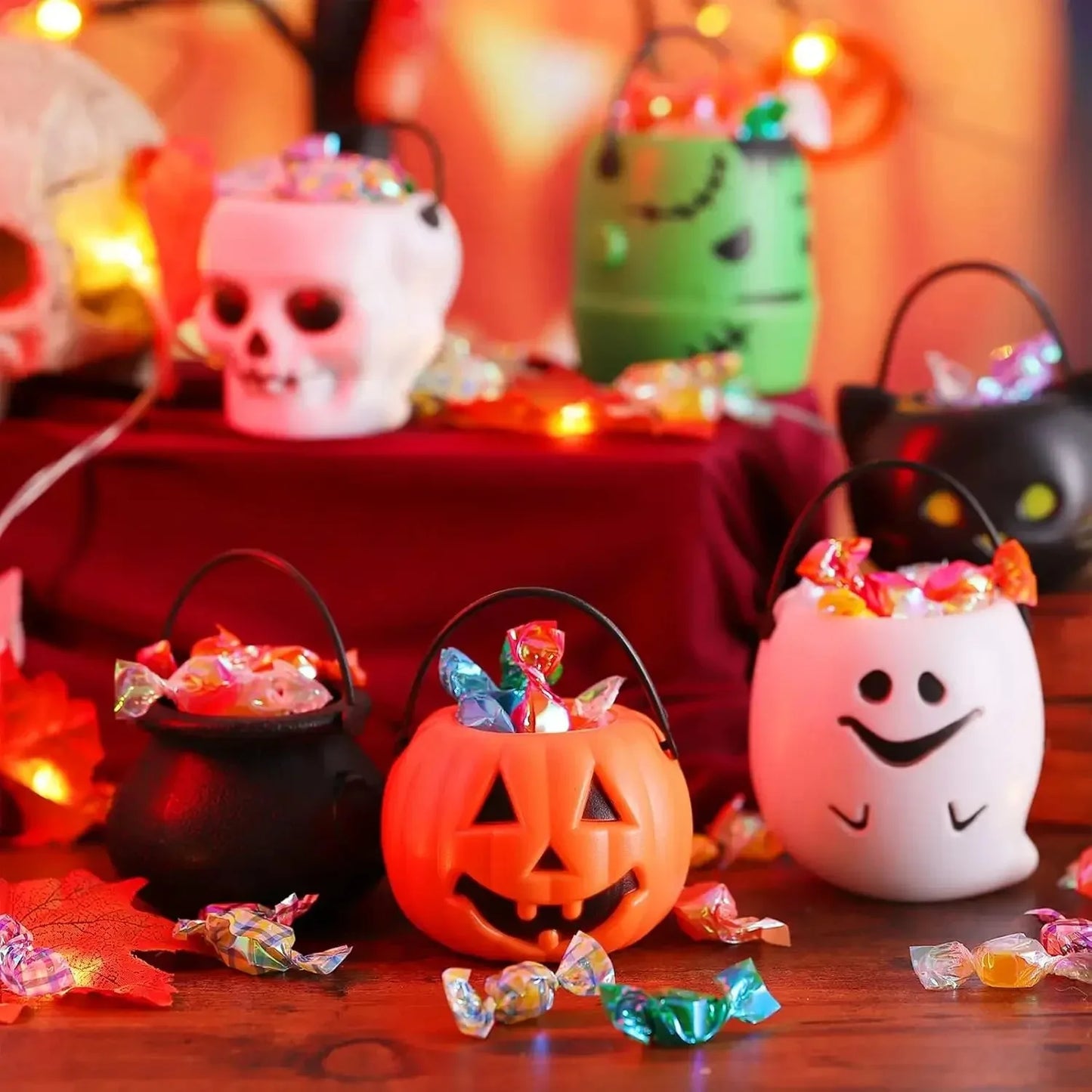 Seaux à Bonbons Halloween