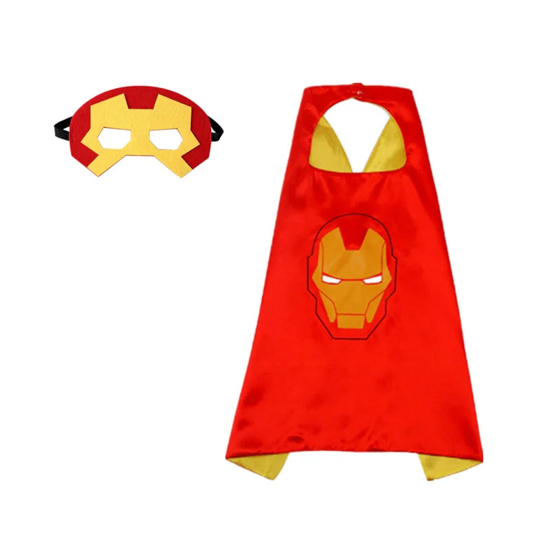 Cape de Super-Héros avec Masque