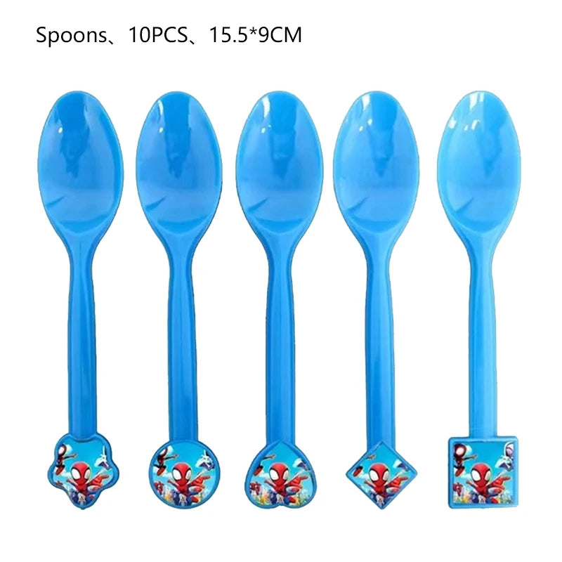 Disney Spidey Kit Vaisselle + décorations