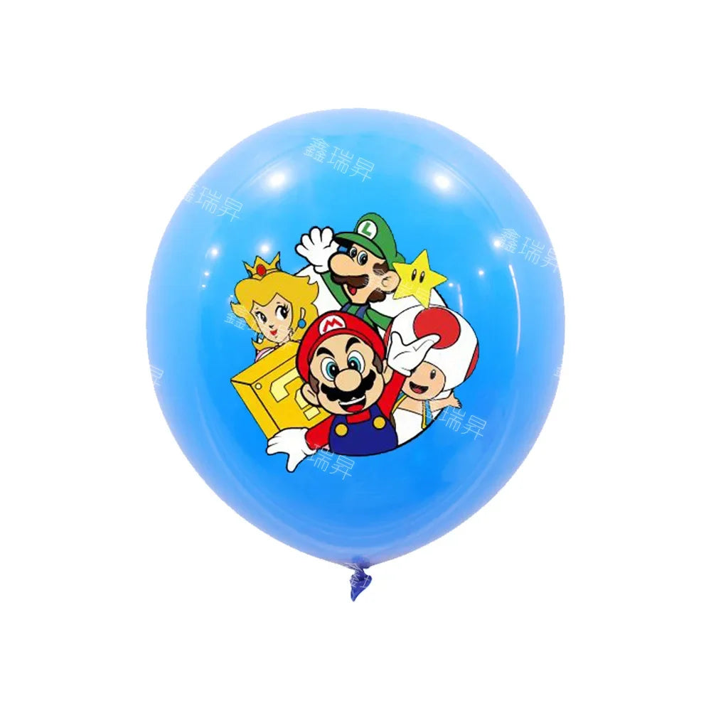 Super Mario Kit Ballons de Baudruche - 10 styles au choix
