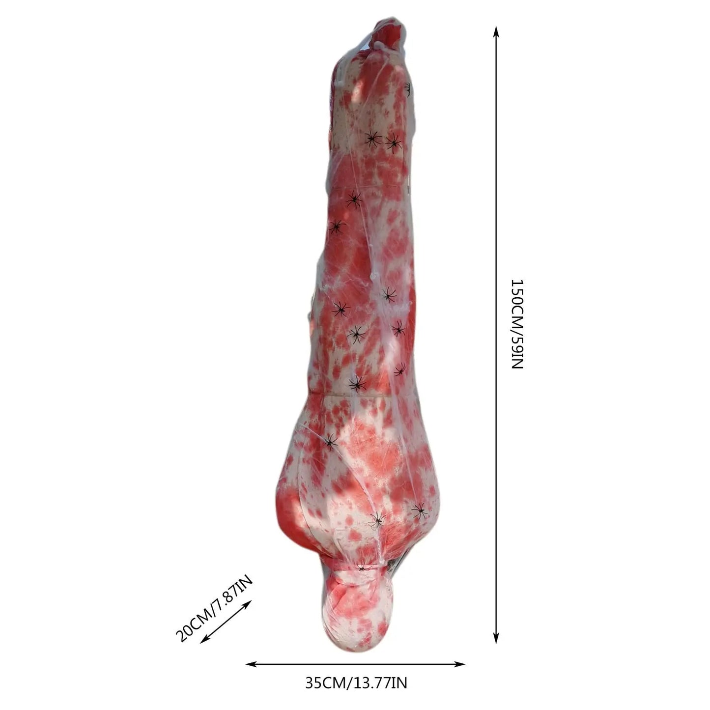 Poupée Gonflable dans Sac Mortuaire