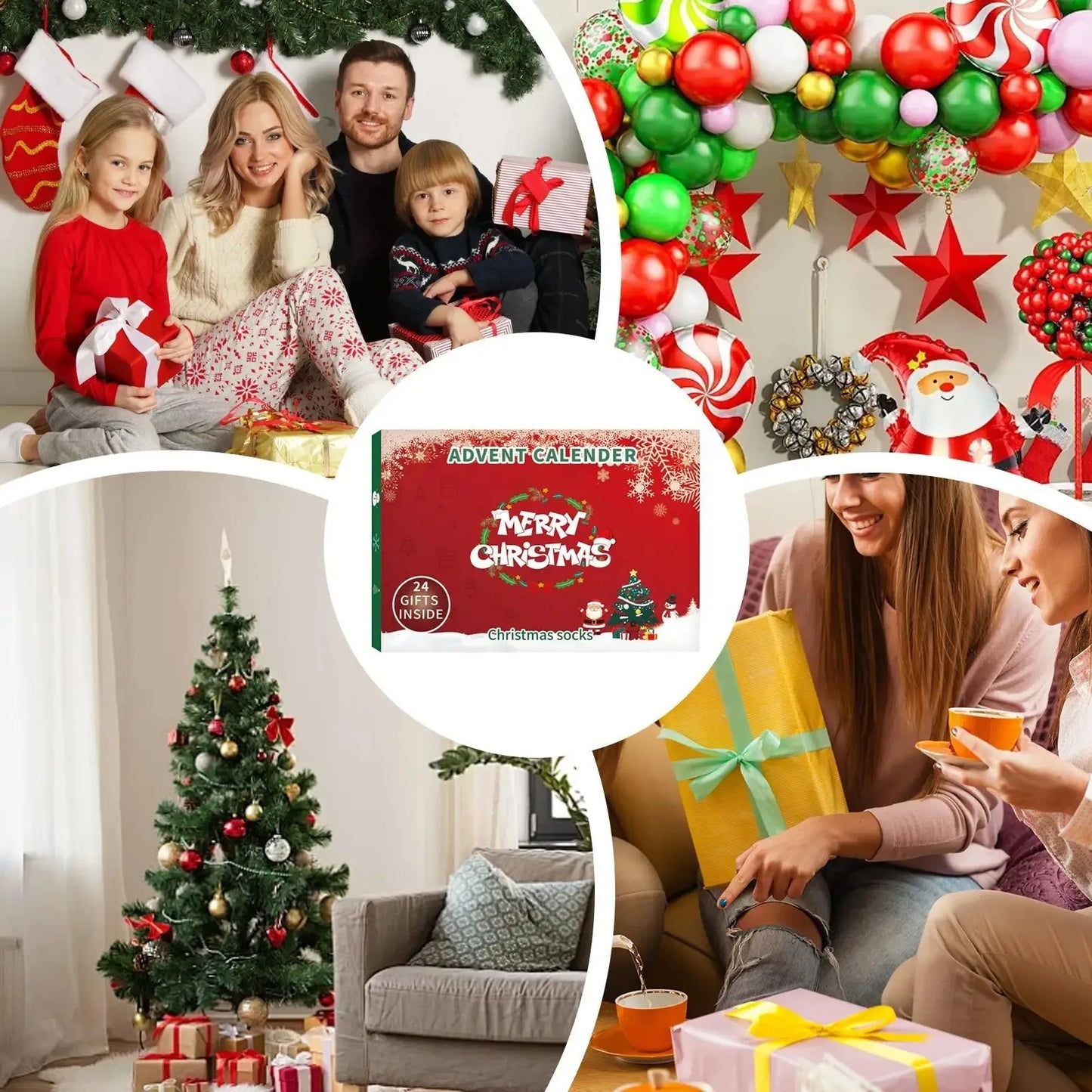 Calendrier de l’Avent Chaussettes