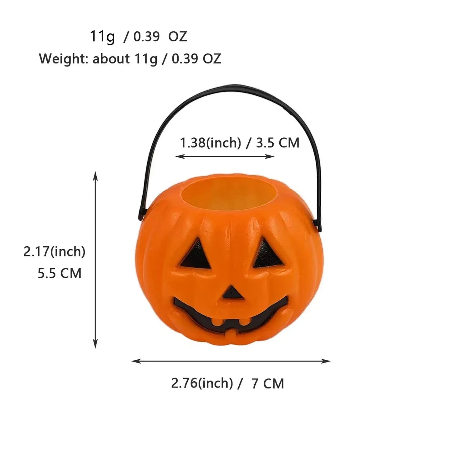 Seaux à Bonbons Halloween