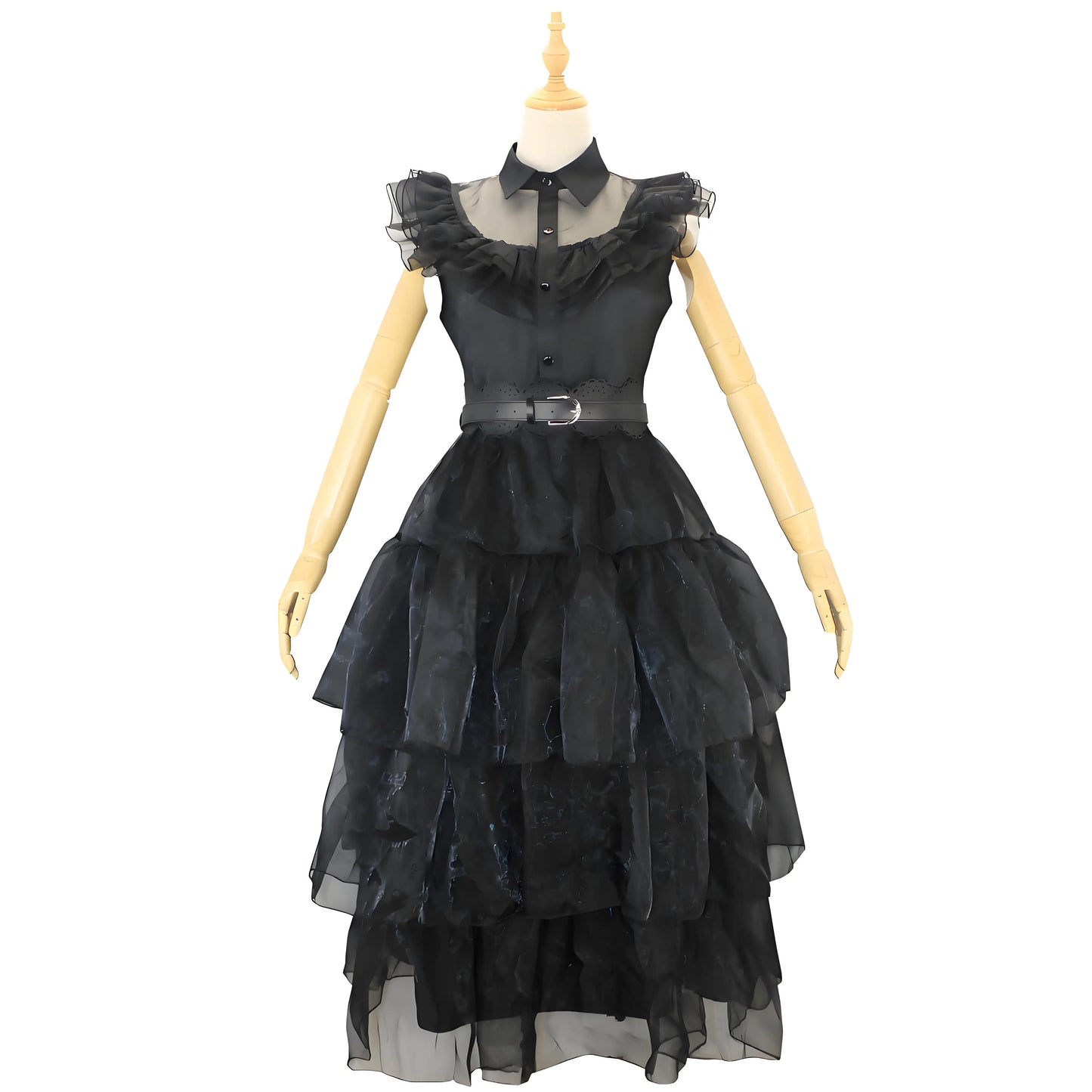 Robe Mercredi Addams Enfant et Adulte