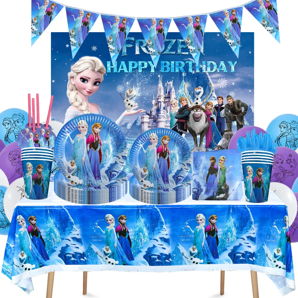 Kit Vaisselle Reine des Neiges