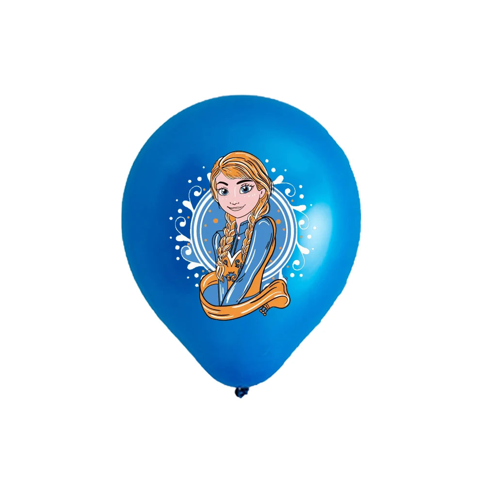 Ballons Reine des Neiges