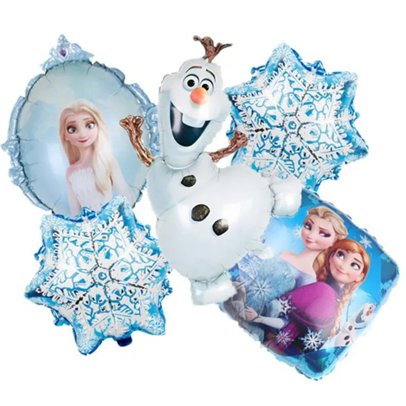 Kit Ballons Reine des Neiges avec Âge