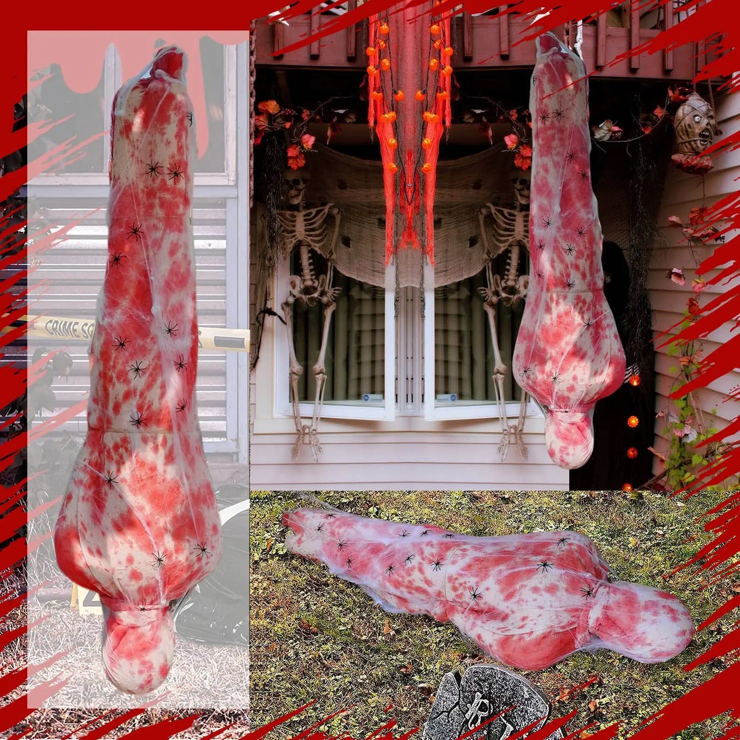 Poupée Gonflable dans Sac Mortuaire