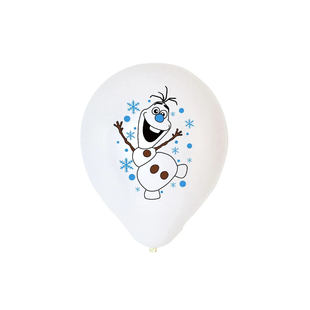 Ballons Reine des Neiges