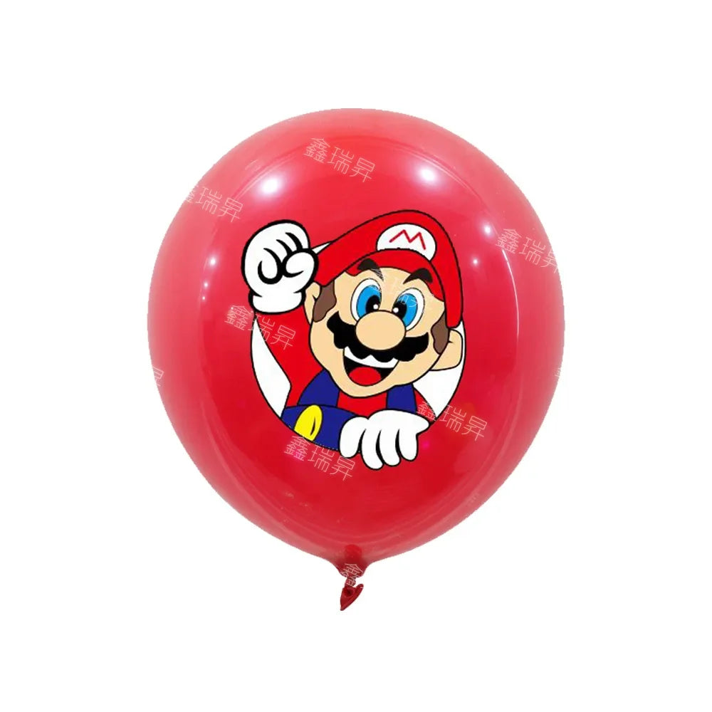Super Mario Kit Ballons de Baudruche - 10 styles au choix
