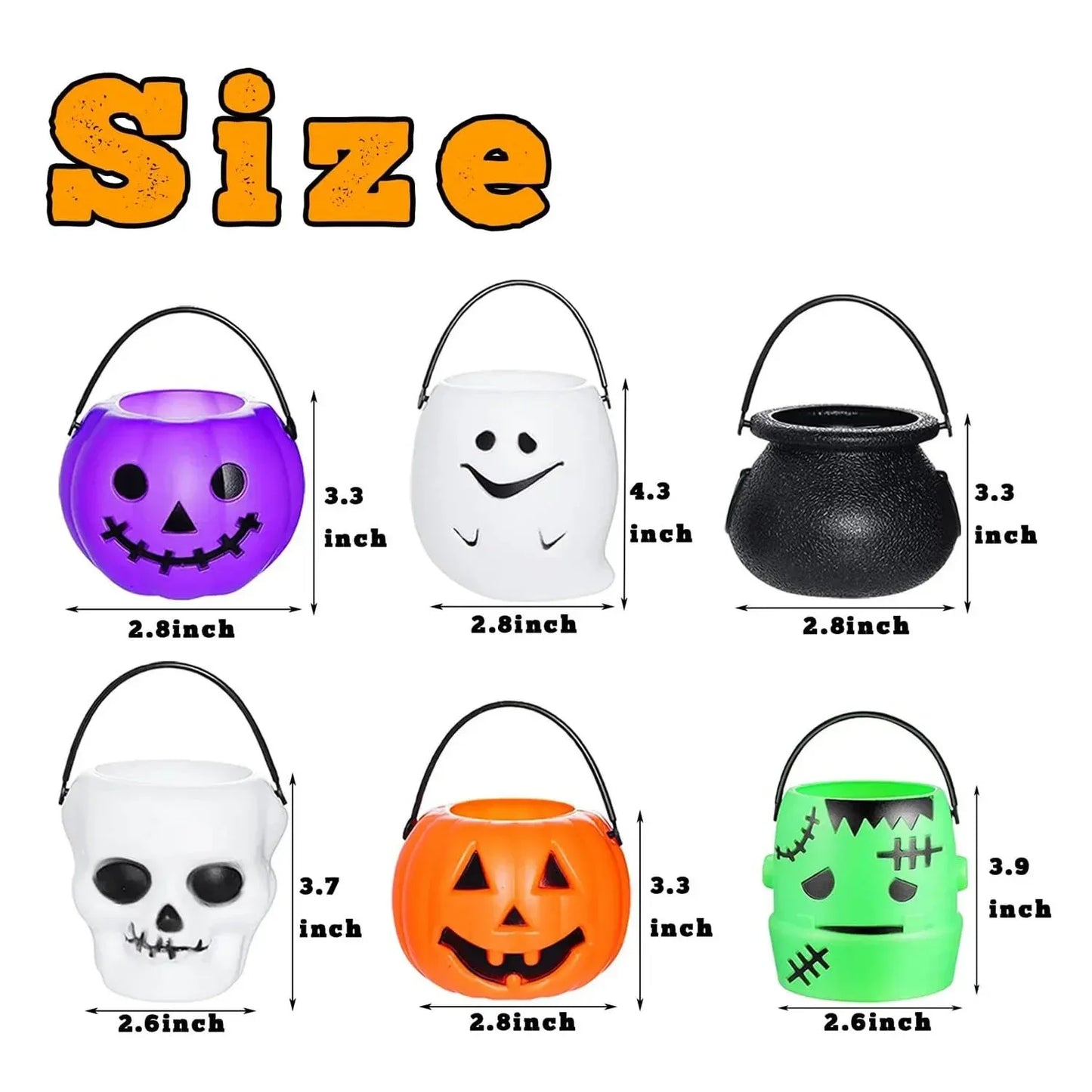 Seaux à Bonbons Halloween