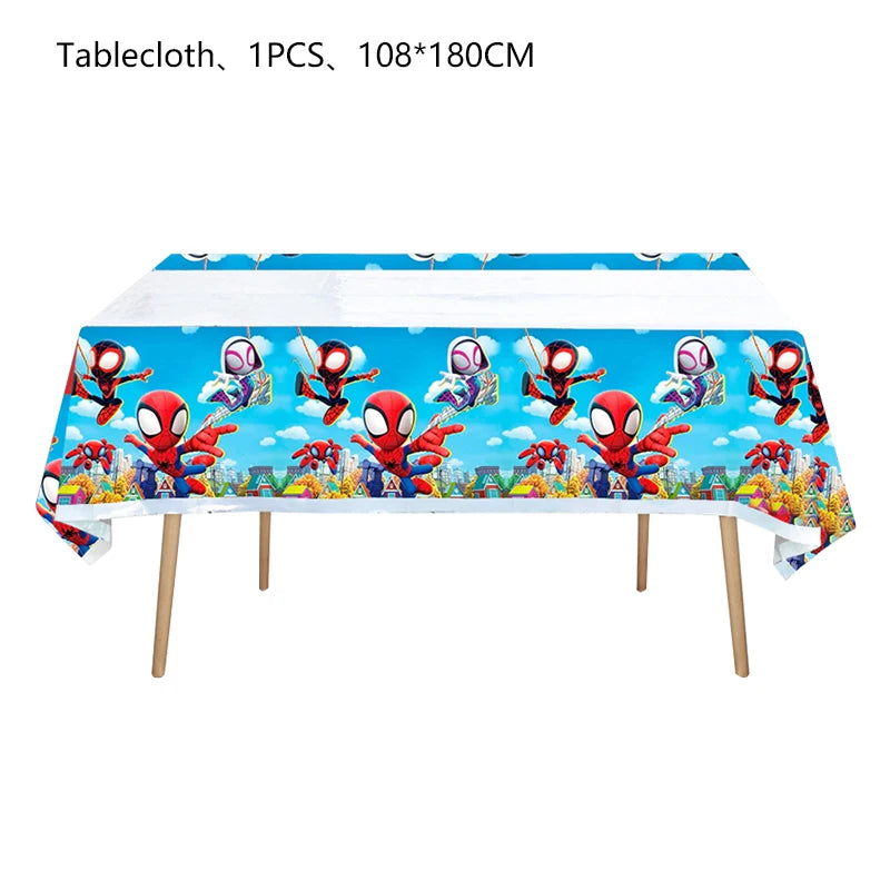 Disney Spidey Kit Vaisselle + décorations
