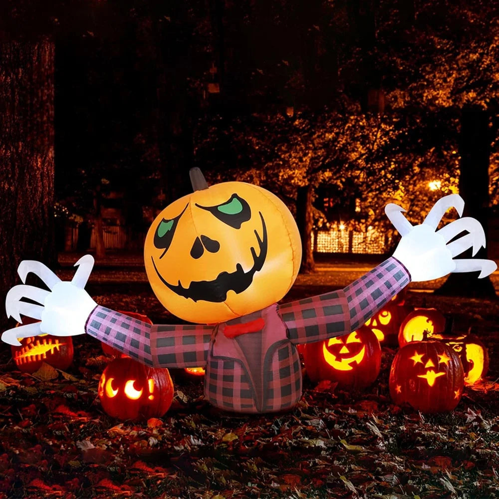 Citrouille Gonflable Halloween 2,1 m