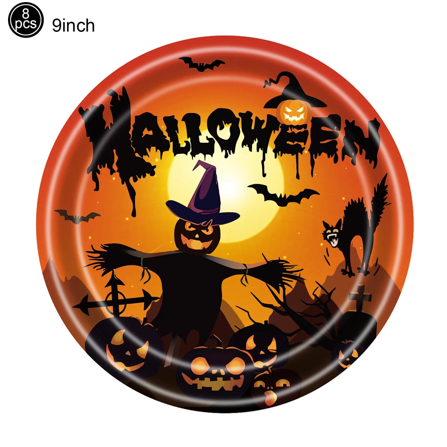 Kit Vaisselle & Décoration Halloween
