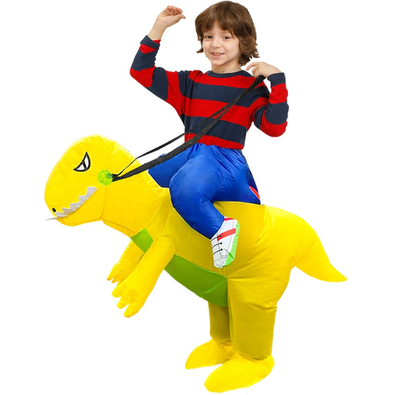Déguisement Gonflable Dinosaure ou Licorne Enfant