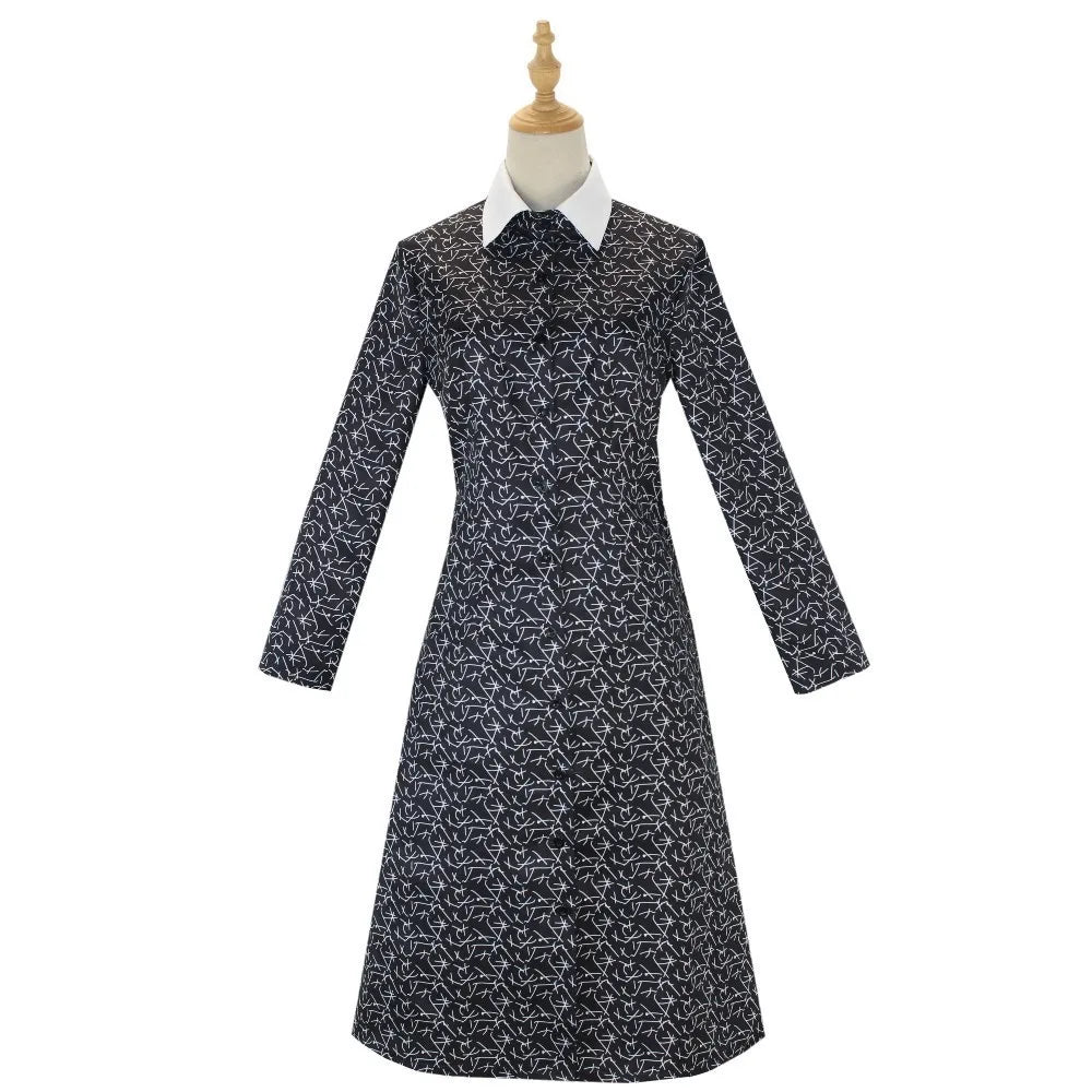 Robe Mercredi Addams Enfant et Adulte