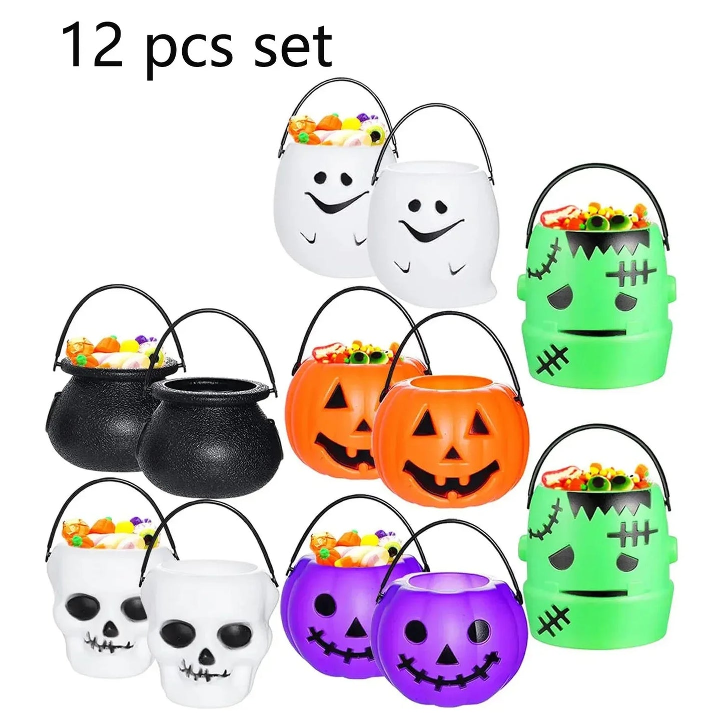 Seaux à Bonbons Halloween