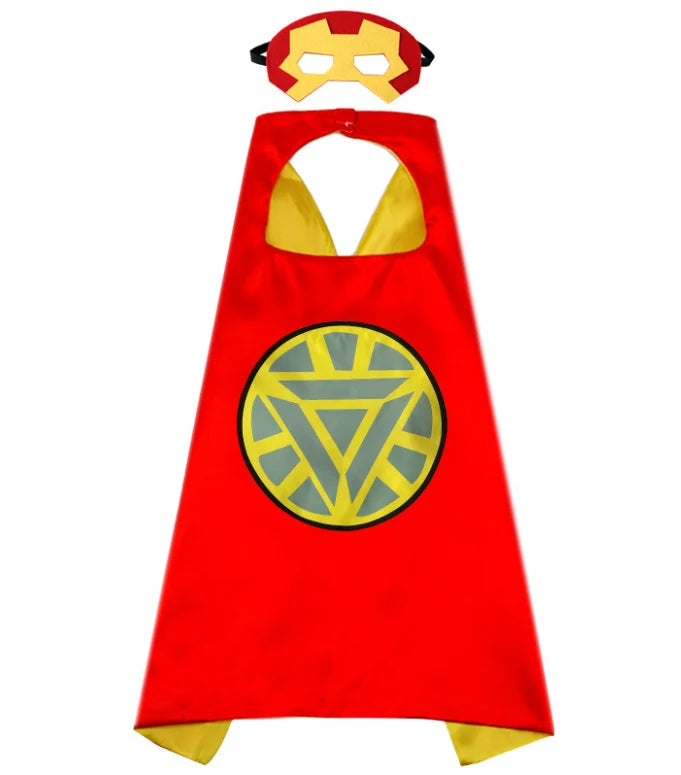 Cape de Super-Héros avec Masque
