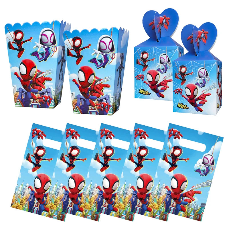 Disney Spidey Kit Vaisselle + décorations