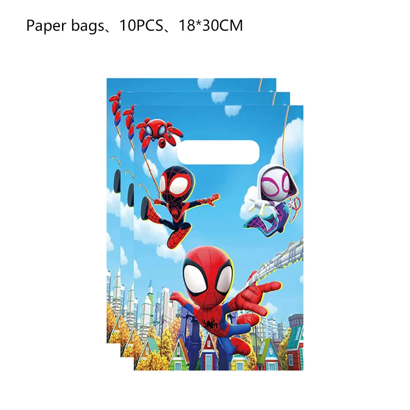 Disney Spidey Kit Vaisselle + décorations