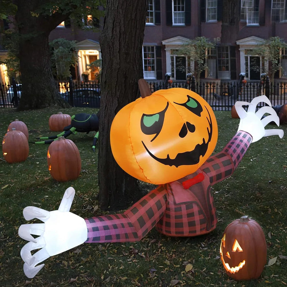 Citrouille Gonflable Halloween 2,1 m