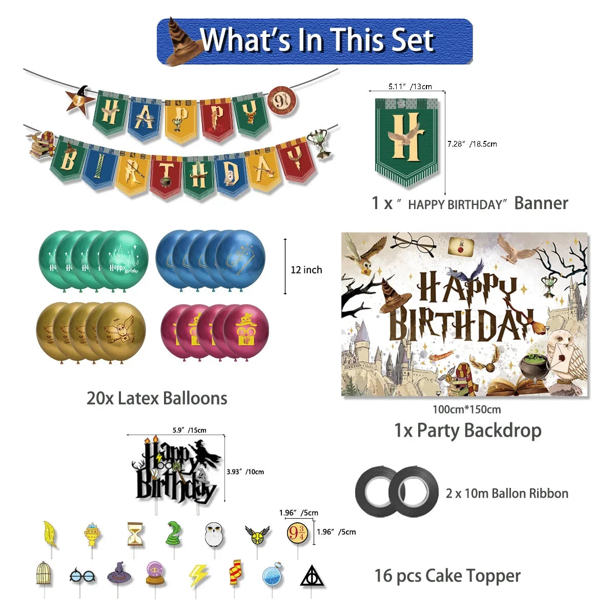 Harry Potter Kit Vaisselles