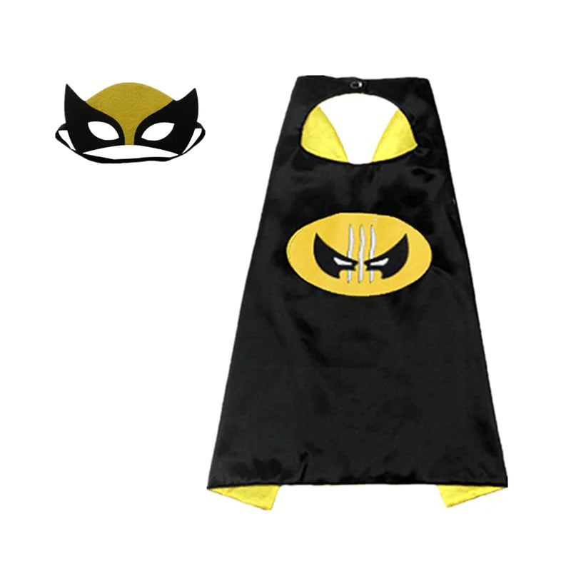 Cape de Super-Héros avec Masque
