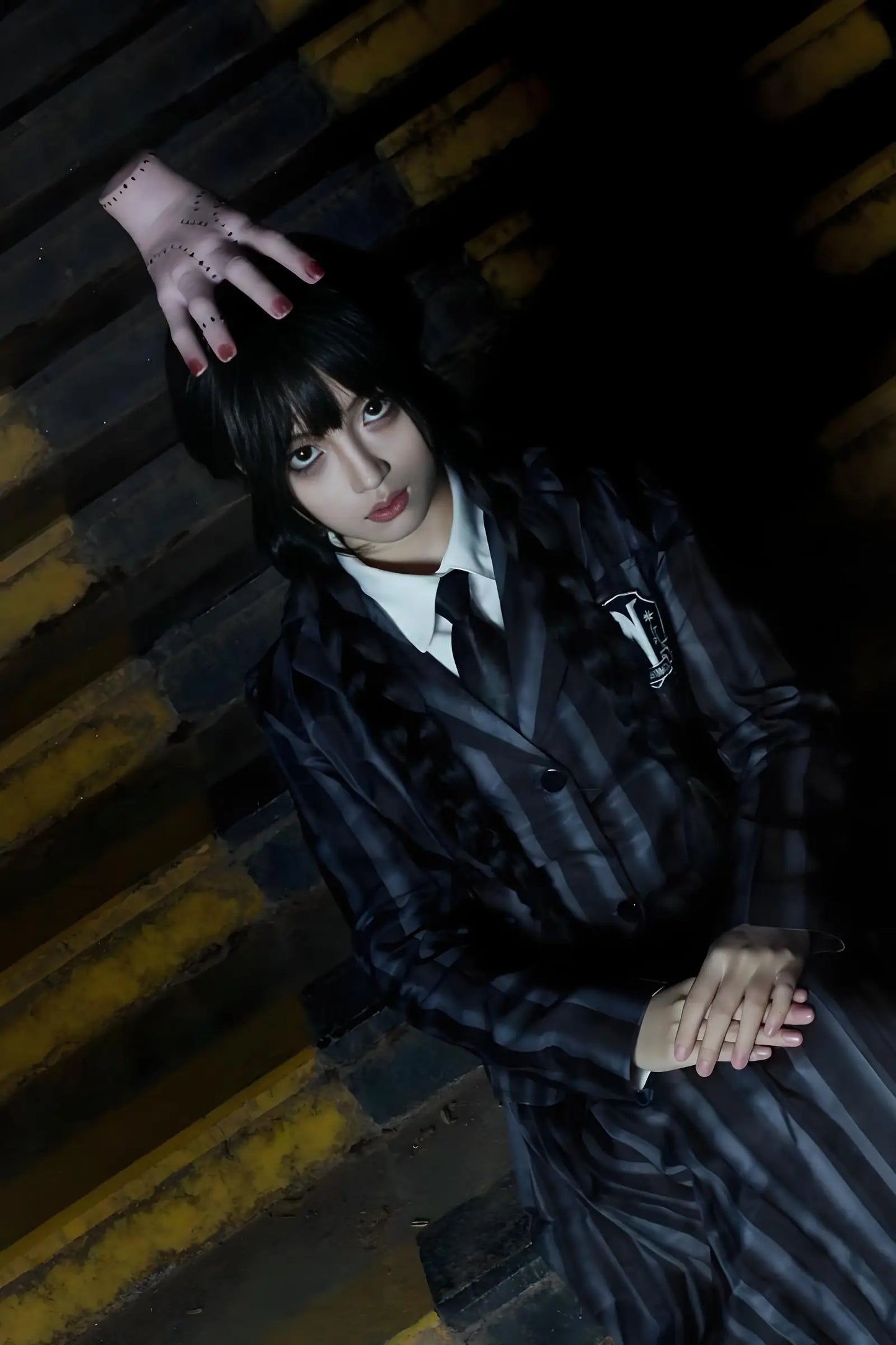 Robe Mercredi Addams Enfant et Adulte