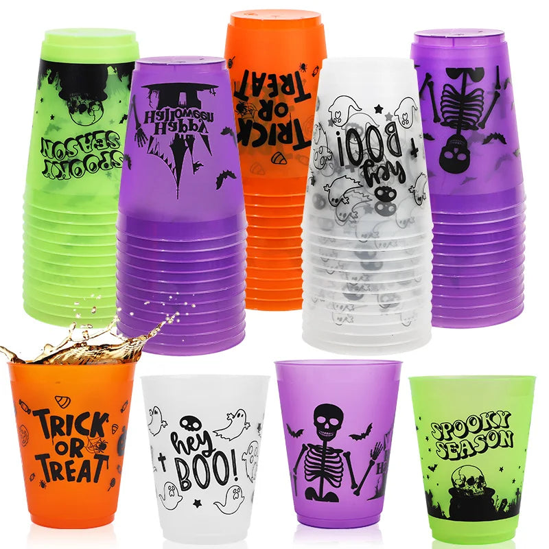 8-24pcs Gobelets Halloween