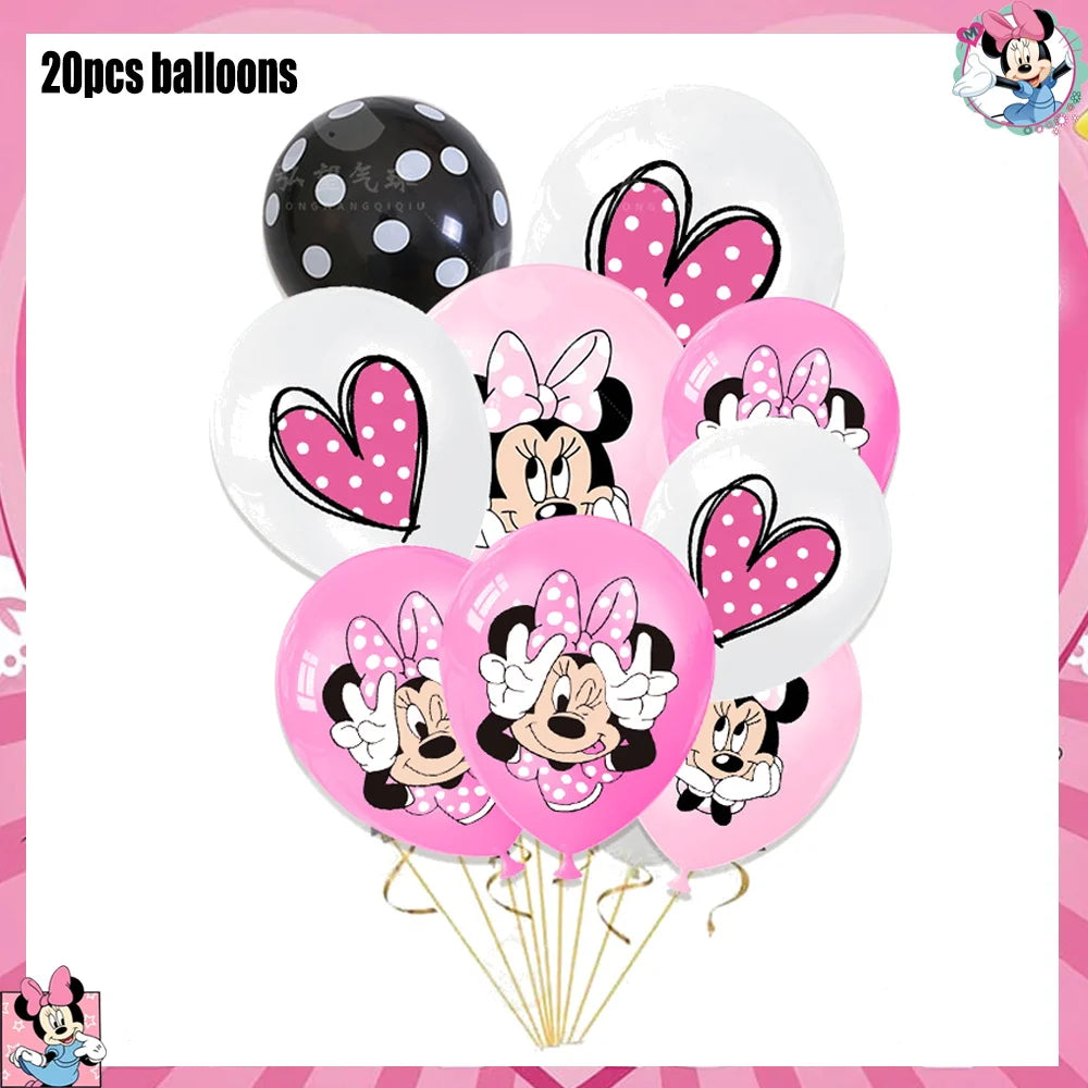 Disney Minnie Kit Vaisselle + décorations