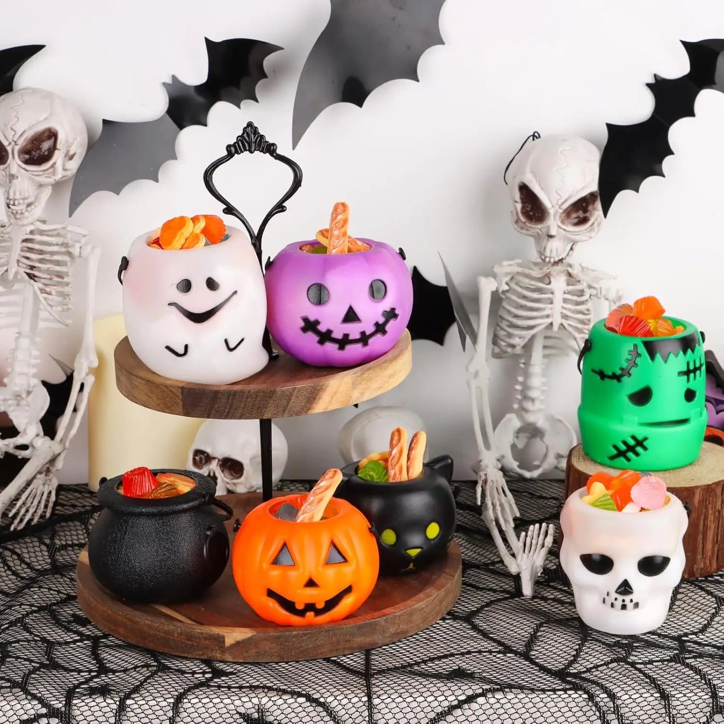 Seaux à Bonbons Halloween