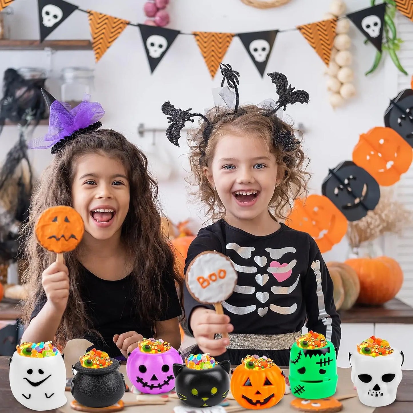 Seaux à Bonbons Halloween