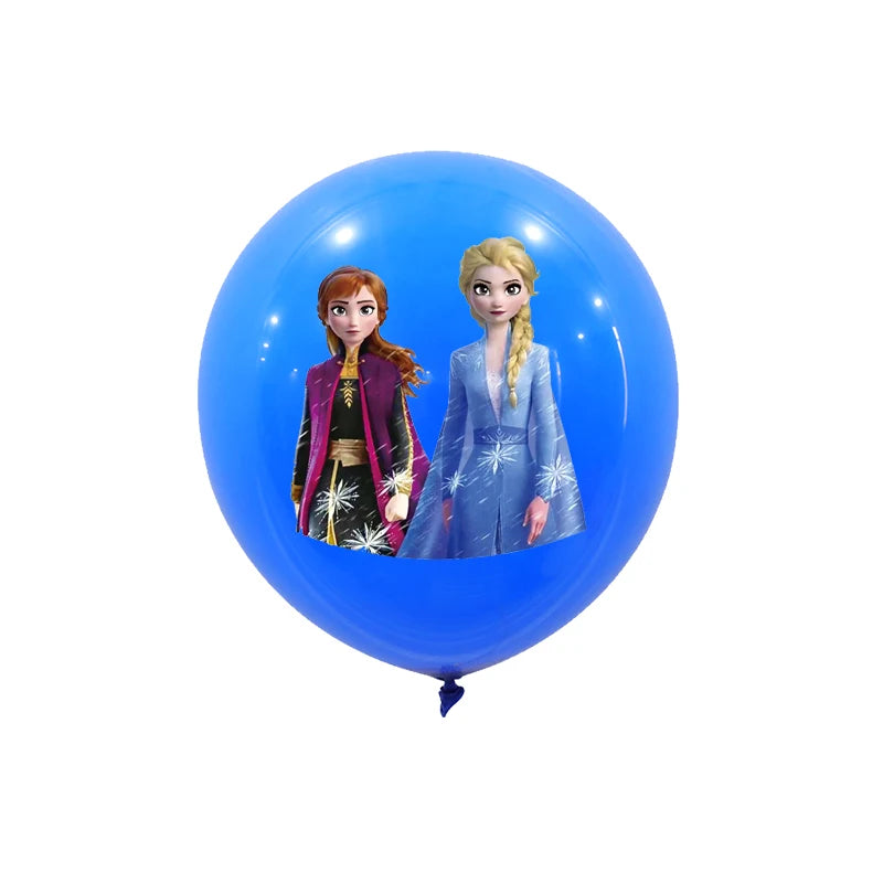 Ballons Reine des Neiges