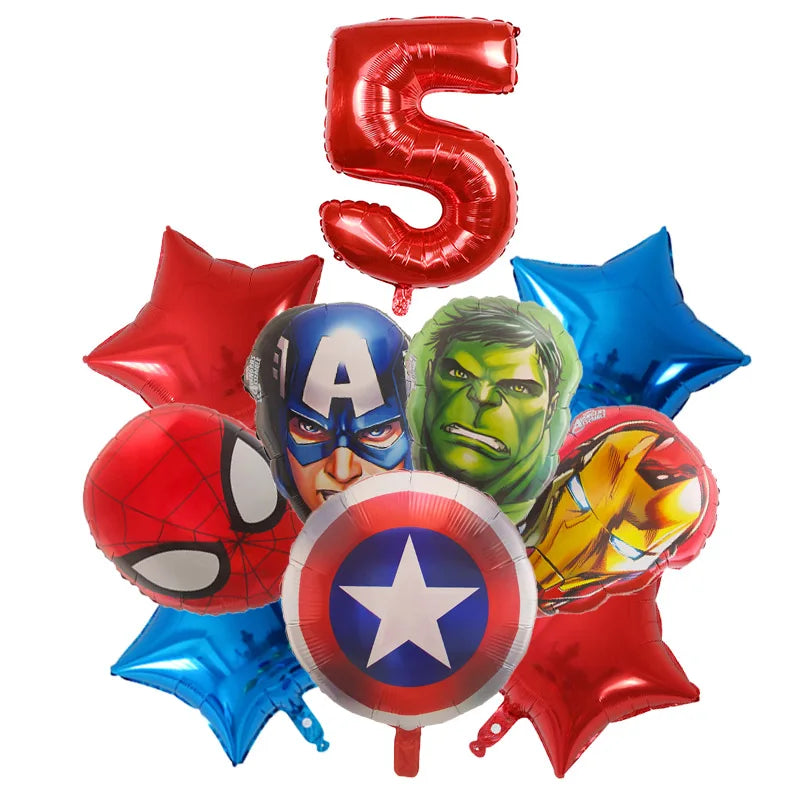 Marvel Avengers Kit de Ballons + Choix de l'Âge