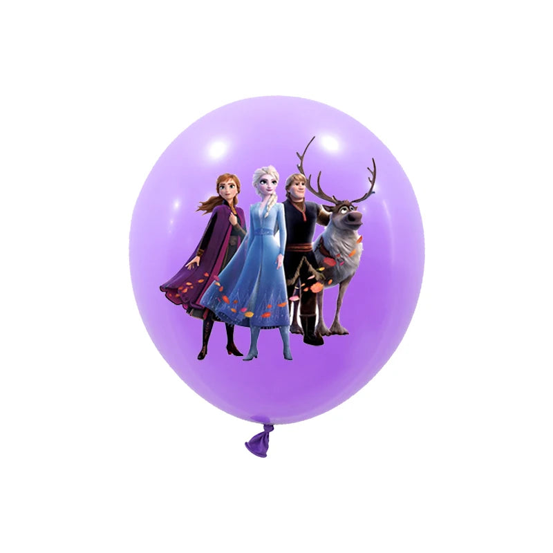 Ballons Reine des Neiges