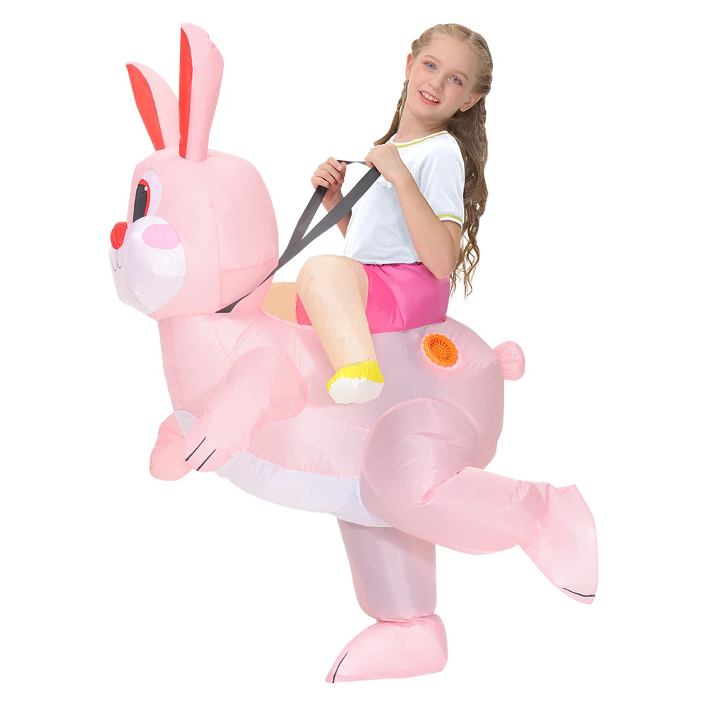Déguisement Gonflable Dinosaure ou Licorne Enfant