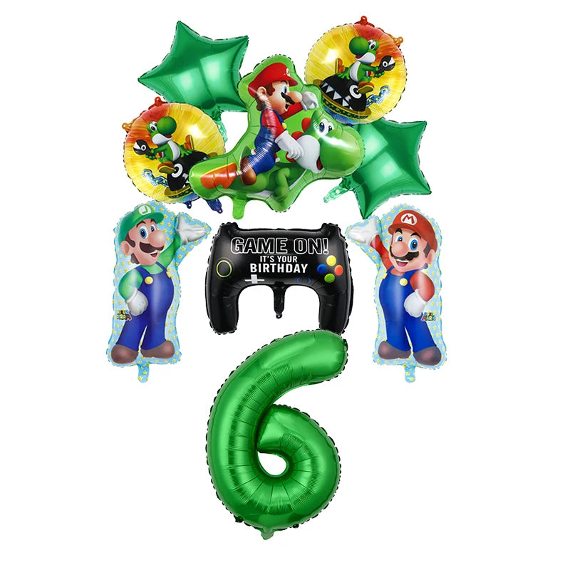 Super Mario Kit Vaisselle + décorations