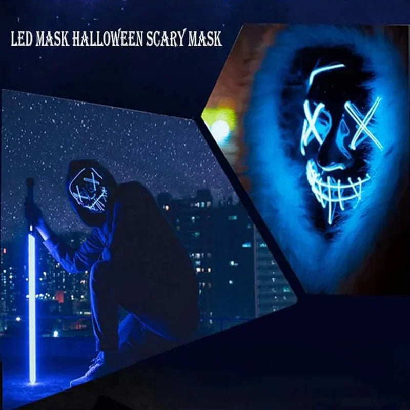 Masque LED Halloween