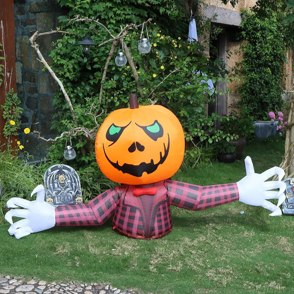 Citrouille Gonflable Halloween 2,1 m
