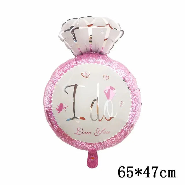 Ballon en Forme de Cœur et Amour – Décoration Saint-Valentin et Fête