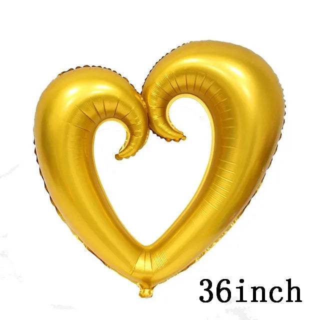 Ballon en Forme de Cœur et Amour – Décoration Saint-Valentin et Fête
