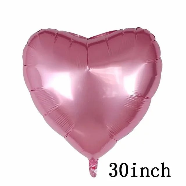 Ballon en Forme de Cœur et Amour – Décoration Saint-Valentin et Fête