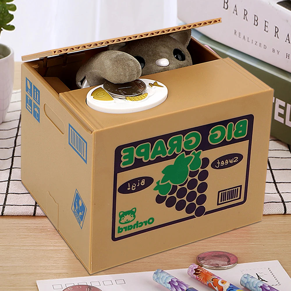 Tirelire Électronique – Panda & Chat