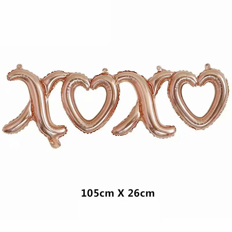 Ballon en Forme de Cœur et Amour – Décoration Saint-Valentin et Fête