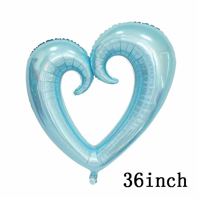 Ballon en Forme de Cœur et Amour – Décoration Saint-Valentin et Fête