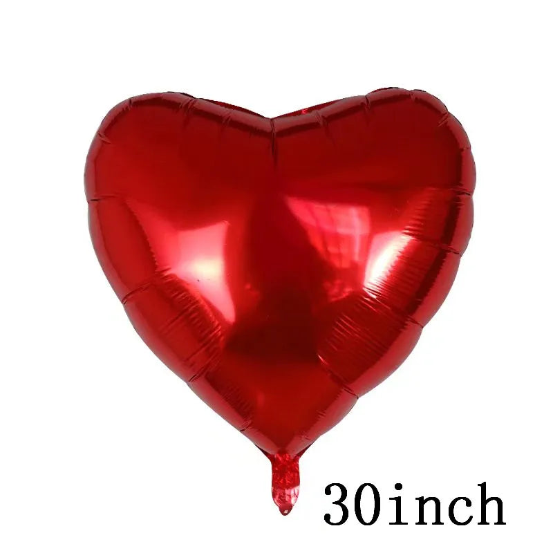 Ballon en Forme de Cœur et Amour – Décoration Saint-Valentin et Fête