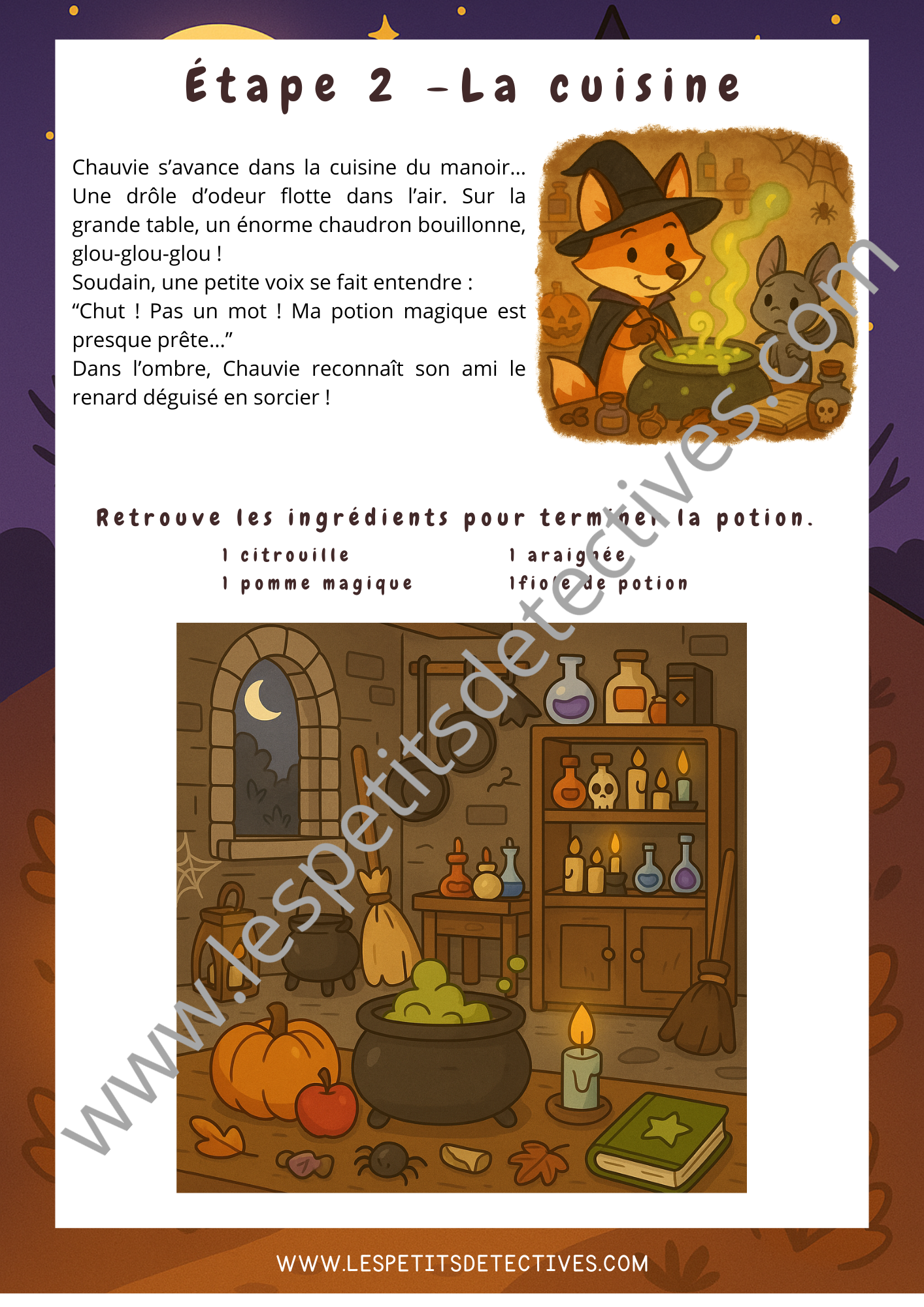 A LA MAISON – Le Manoir Hanté de Chauvie - PDF