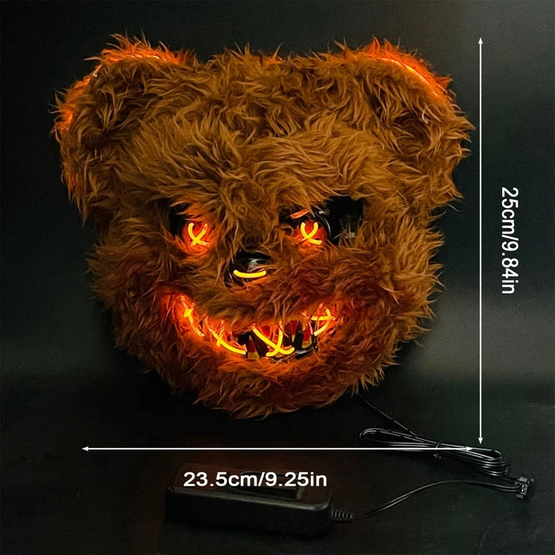 Masque Halloween LED Lapin ou Ours